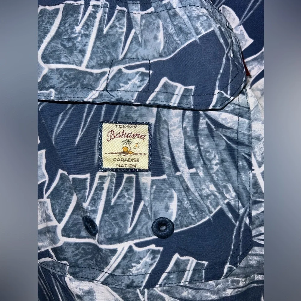 TOMMY BAHAMA Mens Tropical Print Swim Shorts Trunks Size L